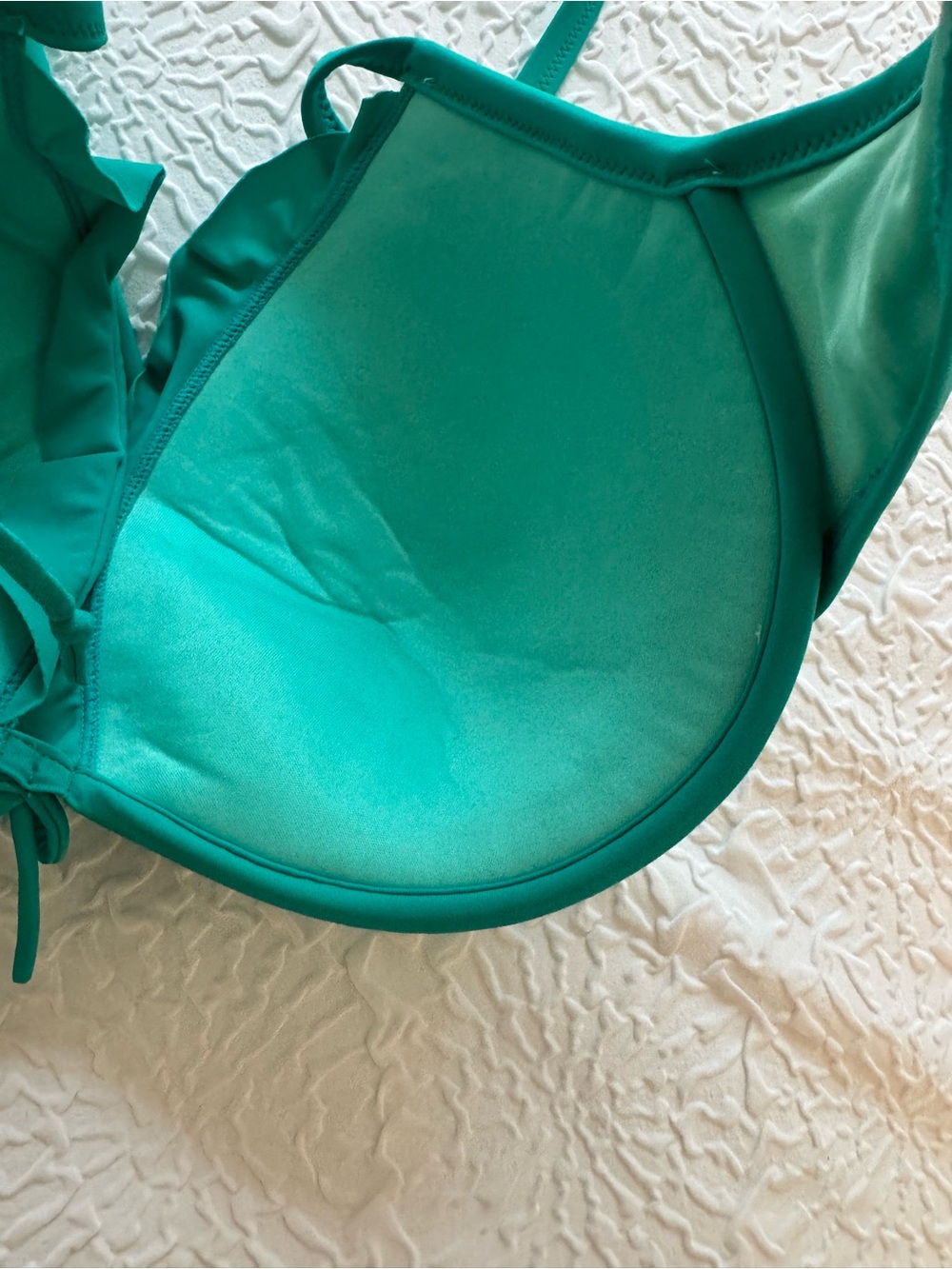 Victoria’s Secret Underwire Push-Up Swim Top Green 36DD - Picture 4 of 6